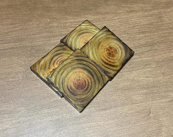 wood coasters set of 4