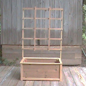 Cedar Planter Plans / Holzarbeitspläne / Outdoor Planters / Planter Box Plans / Hölzerne Planer