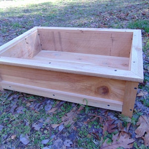 Cedar Planter Plans / Hölzerne Arbeitspläne / Outdoor Planter / Planter Box Plans / Hölzerne Pflanzer Pläne / Terrasse Planter Plans