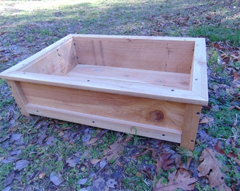 Cedar Planter Plans / Wood Working Plans / Outdoor Planters / Planter Box Plans / Wooden Planter Plans / Patio Planter Plans