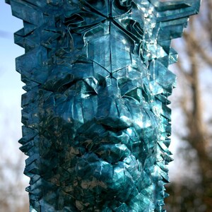 Hierofante - máscara de papel plegado