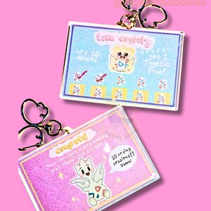 Chaveiro Togepi e Togekiss | Cartão fidelidade | Humor com lágrimas | Presentes para amigos sensíveis e emotivos | Geração Z | Neurodivergentes