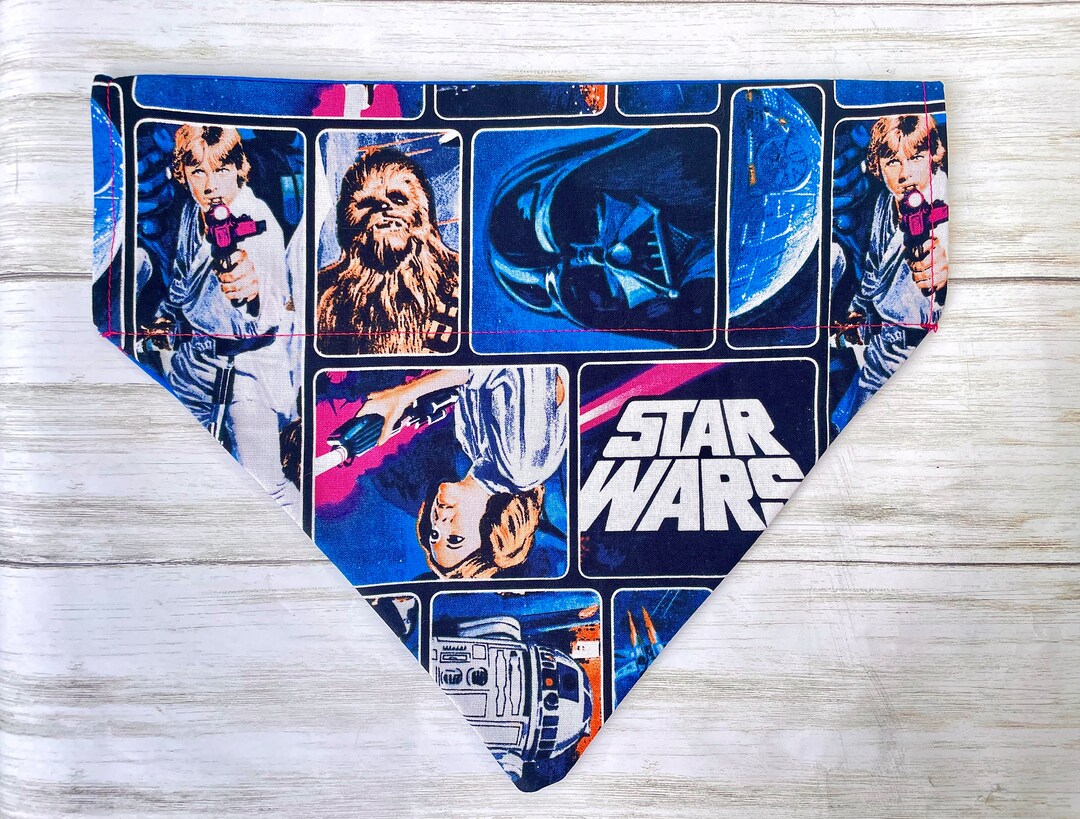 Star Wars Dog Bandana Star Wars Over the Collar Dog Etsy