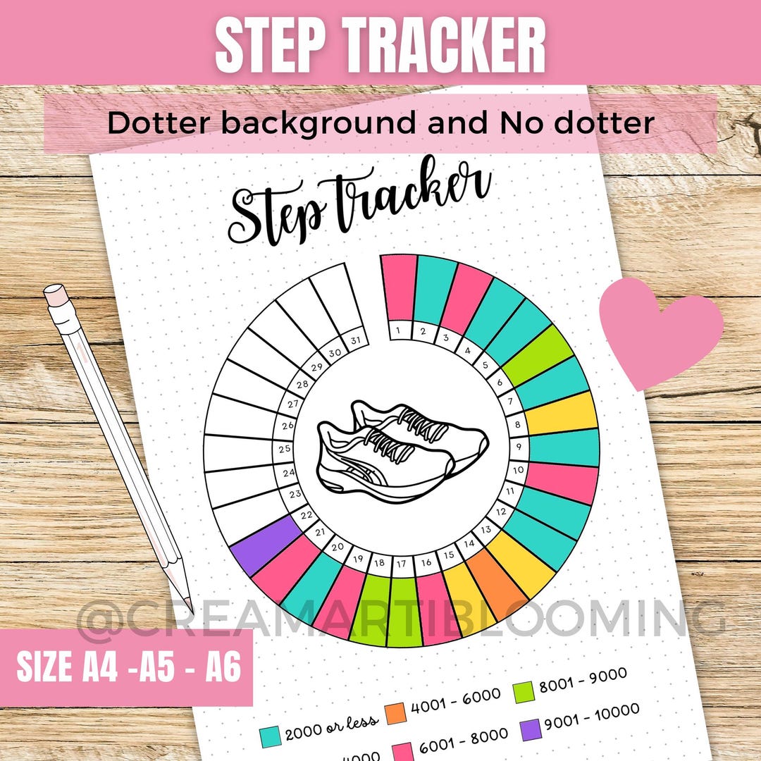 September Step Tracker This item is unavailable - Etsy
