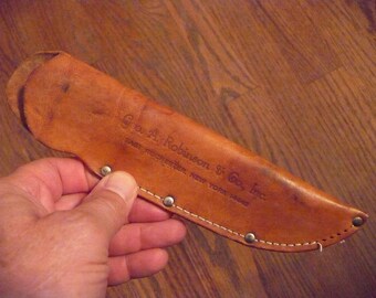 Geo A. Robinson & Co. Inc. Leather Knife Sheath