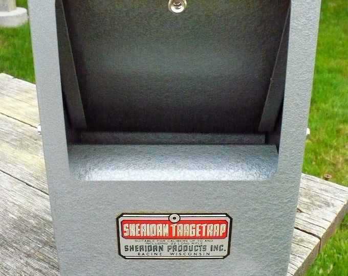 Sheridan Targetrap .22 Rifle Bullet Trap - Etsy