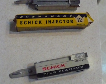 Schick Plus Platinum and Eversharp Schick Injector Cartridges