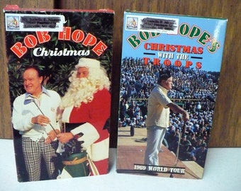 VHS Format Movies (2) - with Bob Hope