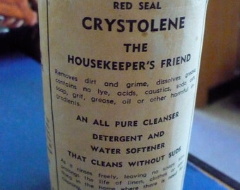Red Seal Crystolene - The Wonder Cleanser for Everything in the Home
