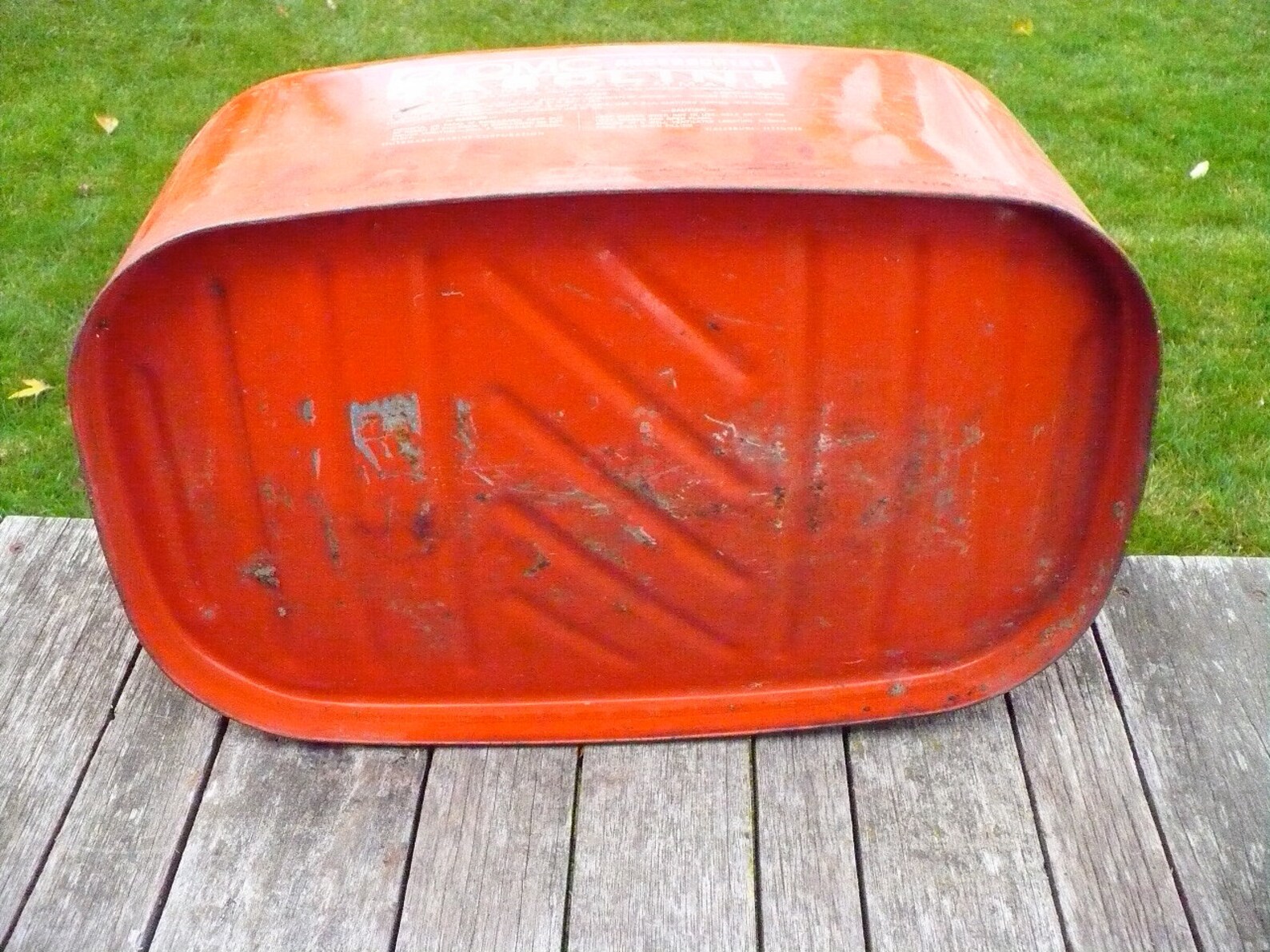 OMC Marine Gas Can 6 Gallon Etsy