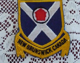 New Brunswick Canada - St. Andrews by the Sea Patch