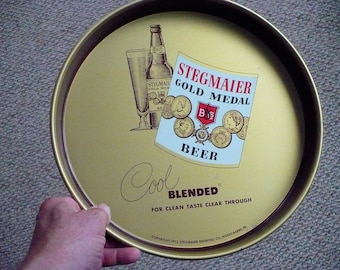 Stegmaier Gold Medal Beer Serving Tray