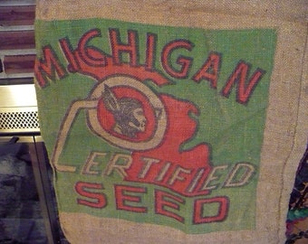 Michigan Certified Seed Sack