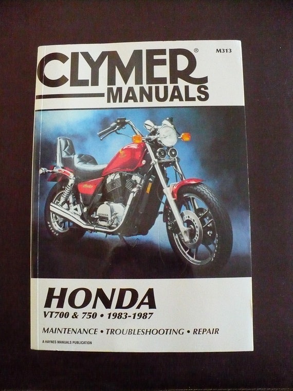 Clymer Motorcycle Manual Honda VT700 750 for Years 1983-1987