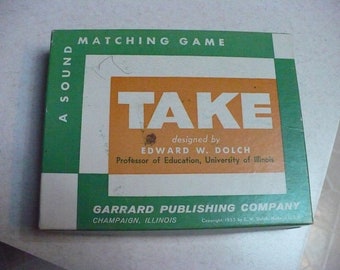 Take - A sound Matching Game - 1953