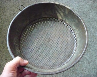 Steel Tall Sided Basket Strainer