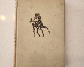 Vintage 1947 Son of the Black Stallion Book by Walter Farley Hard Cover