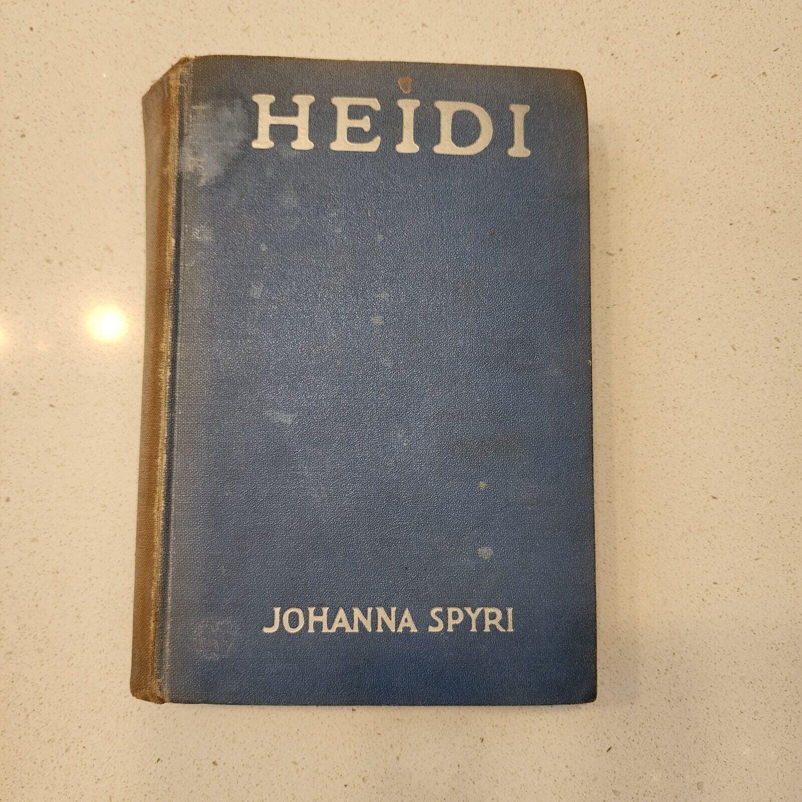 Heidi's Lehr und Wanderjahreハイジ アンティーク本 Heidi's Lehr und