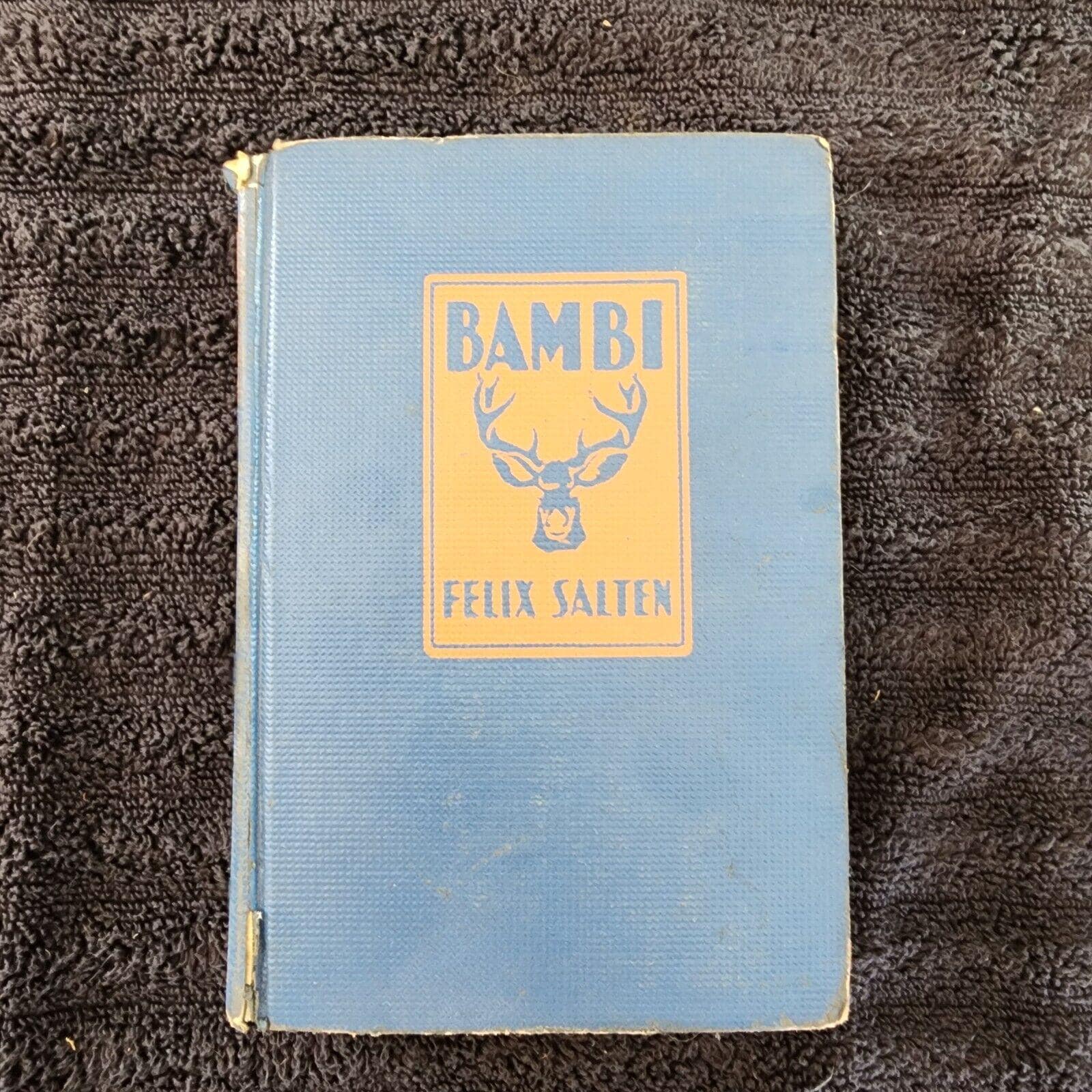 古いヴィンテージ 1929 バンビ ハードカバー本 フェリックス ザルテン