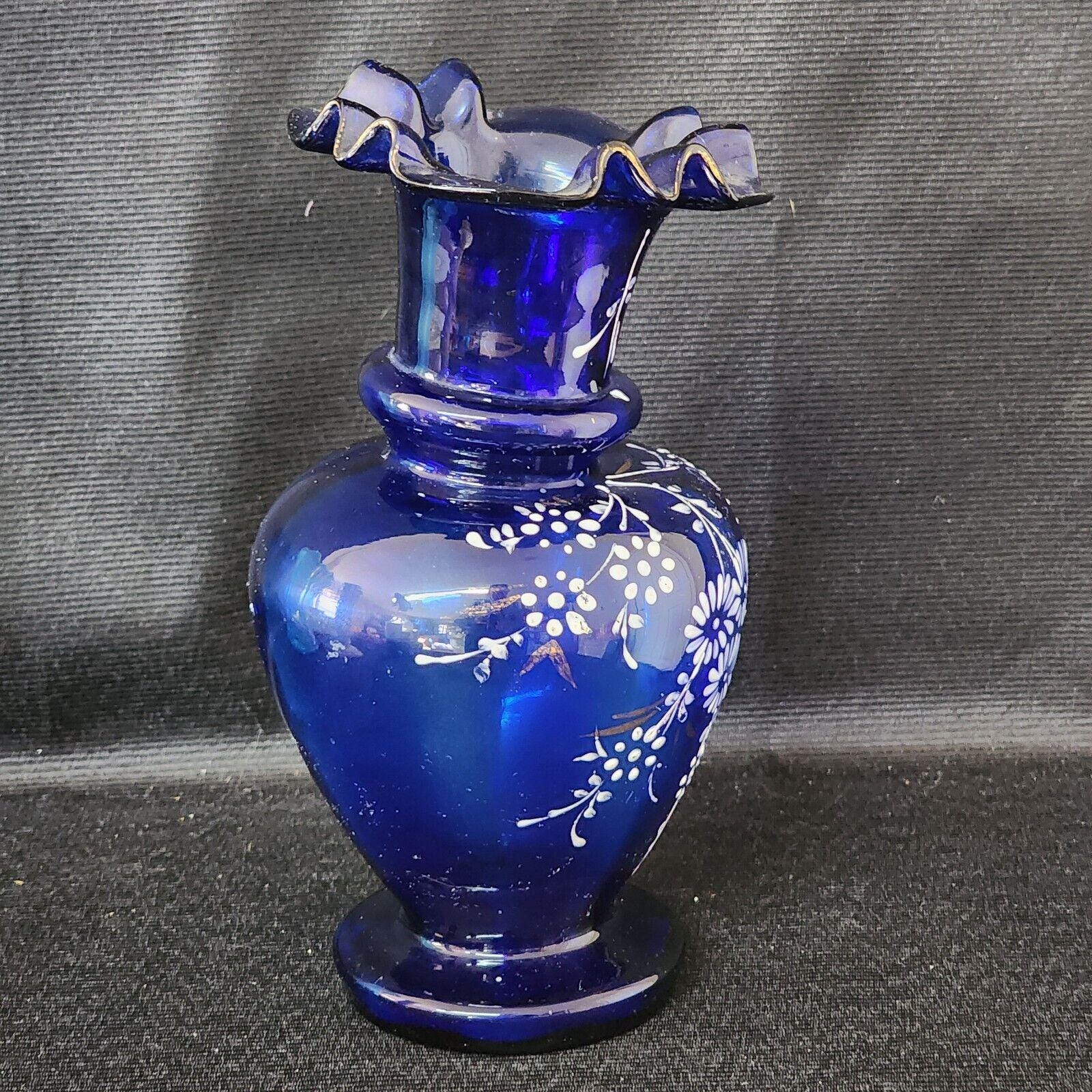 コバルトブルー ハンガリークリスタル 大型花瓶 花器 コバルトブルー ハンガリークリスタル 大型花瓶 花器 コバルトブルーの