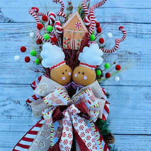 Gingerbread Chef Christmas Tree Topper – Whimsical Holiday Décor