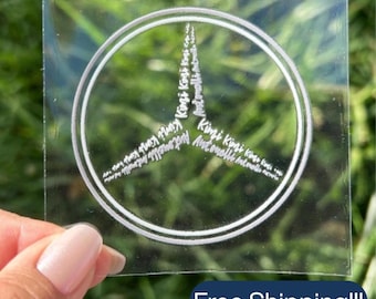 Kimi Antonelli #12 Sticker: Waterproof Clear Vinyl Decal, Italian Racing Driver Gift