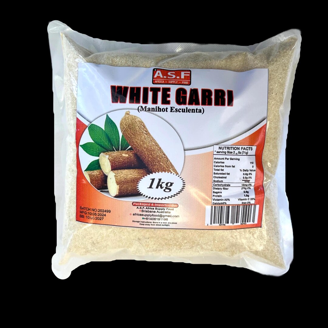 White Garri is a Smooth Nigerian Cassava Swallow Perfect for Eba — Now ...