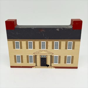 Vintage 1993 The Cat&#39;s Meow Grissell Hay Lodging House Williamsburg
