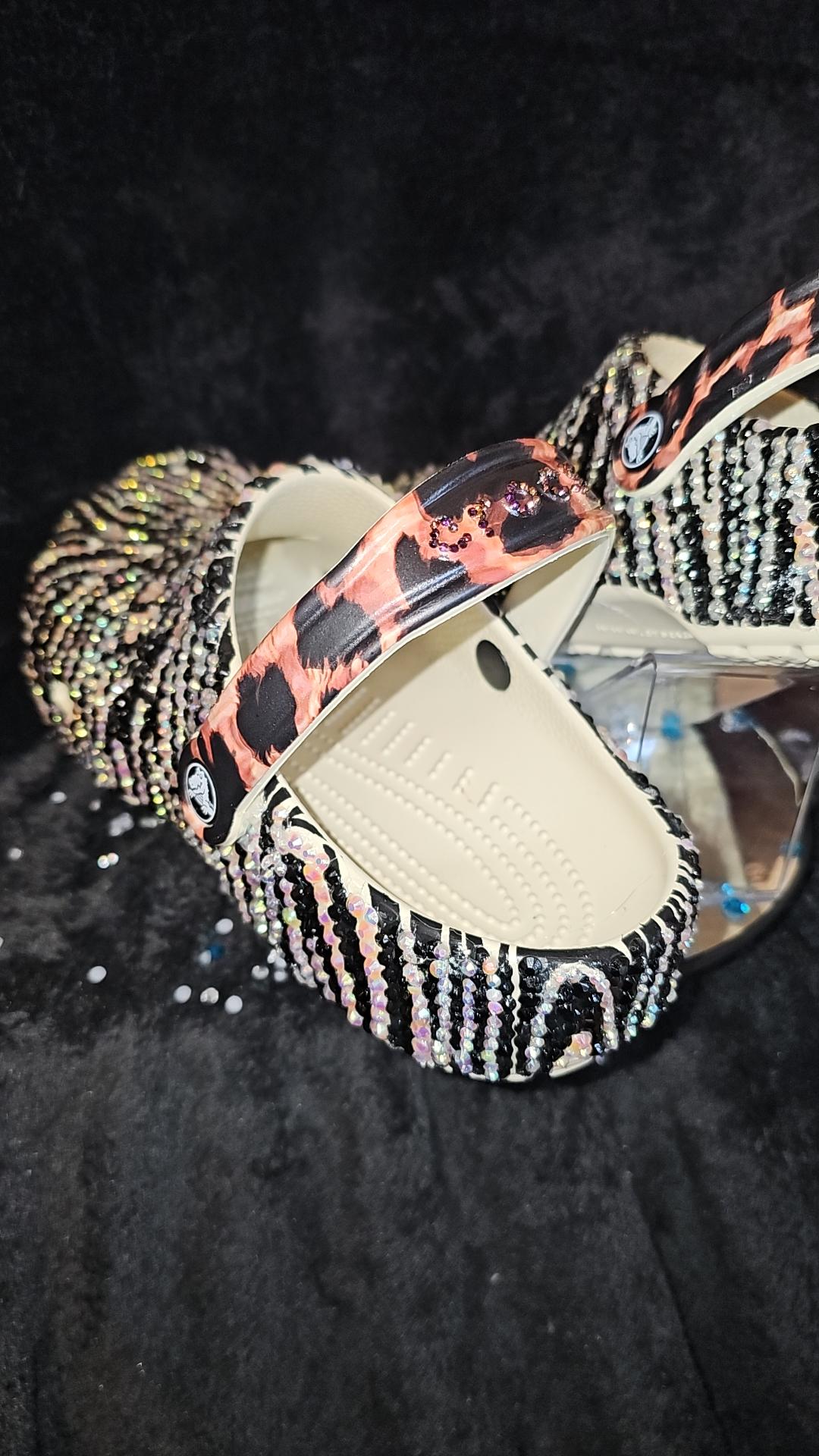 Snakeskin Clogs Crocs Snakeskin CROCS Shoes Crocs Clogs White