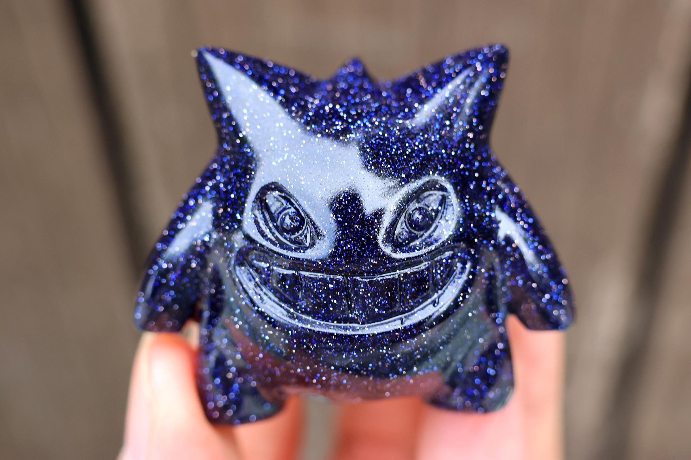 Carved Gengar - Etsy