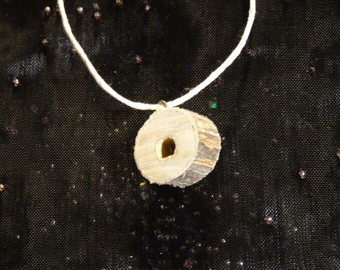 Honeysuckle Pendant with hemp cord