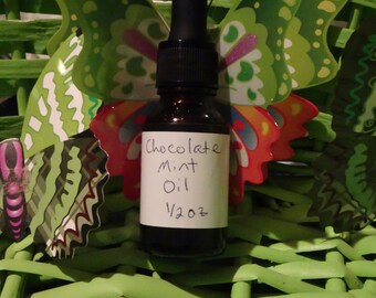 Chocolate Mint Oil 1/2oz dropper vial