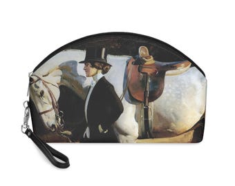 Vintage 19th Century Sidesaddle Reiter Schminktasche