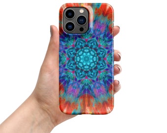 Cats Eye Tie Dye Snap case for iPhone®