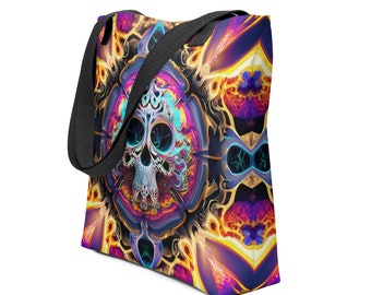 SciFi Skull Tote bag