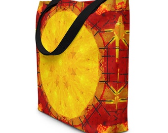 Candied Orange #3 Large Tote Bag