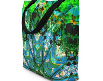 Punk Rock Large Tote Bag