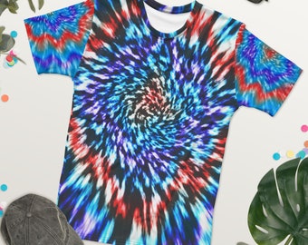 Blue Diamond Tie Dye Men's t-shirt