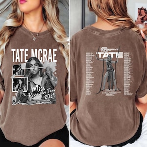 Tate McRae Miss Possessive Tour 2025 Shirt, Comfort Colors Tate McRae Concert Shirt, Tate McRae Merch, Tate McRae Shirt,Tate Mcrae Fan Shirt