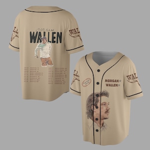 Morgan Wallen Tour 2025 Baseball Jersey - I&#39;m The Problem Concert Shirt - Custom Country Music Fan Gift - Ships fast!