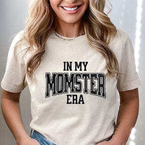 In My Momster Era Shirt, Momster Halloween Crewneck,Halloween ShirtSpooky Mama Shirt,Halloween Gift,,Mom Fall Shirt, Momster In My Era Shirt