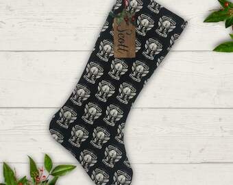 Star Wars Christmas Stocking Personalized Gift under 50 Stocking with Name Tag Stocking Gift for Him Present for Her Nerdy Gift Star Wars