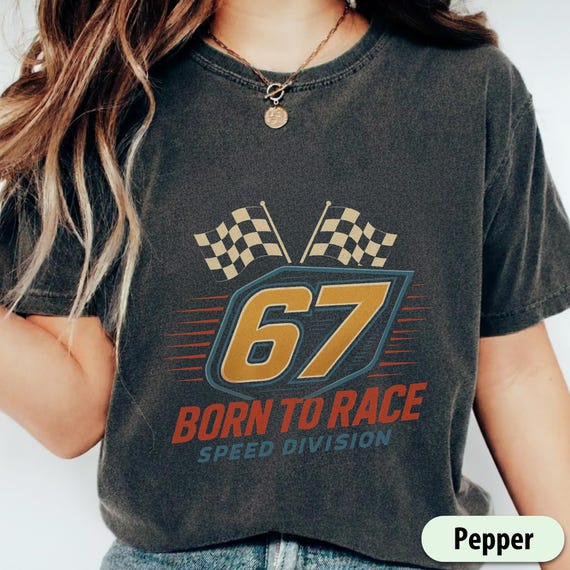 Vintage Racing '67 T-Shirt: Motorsport Graphic Tee