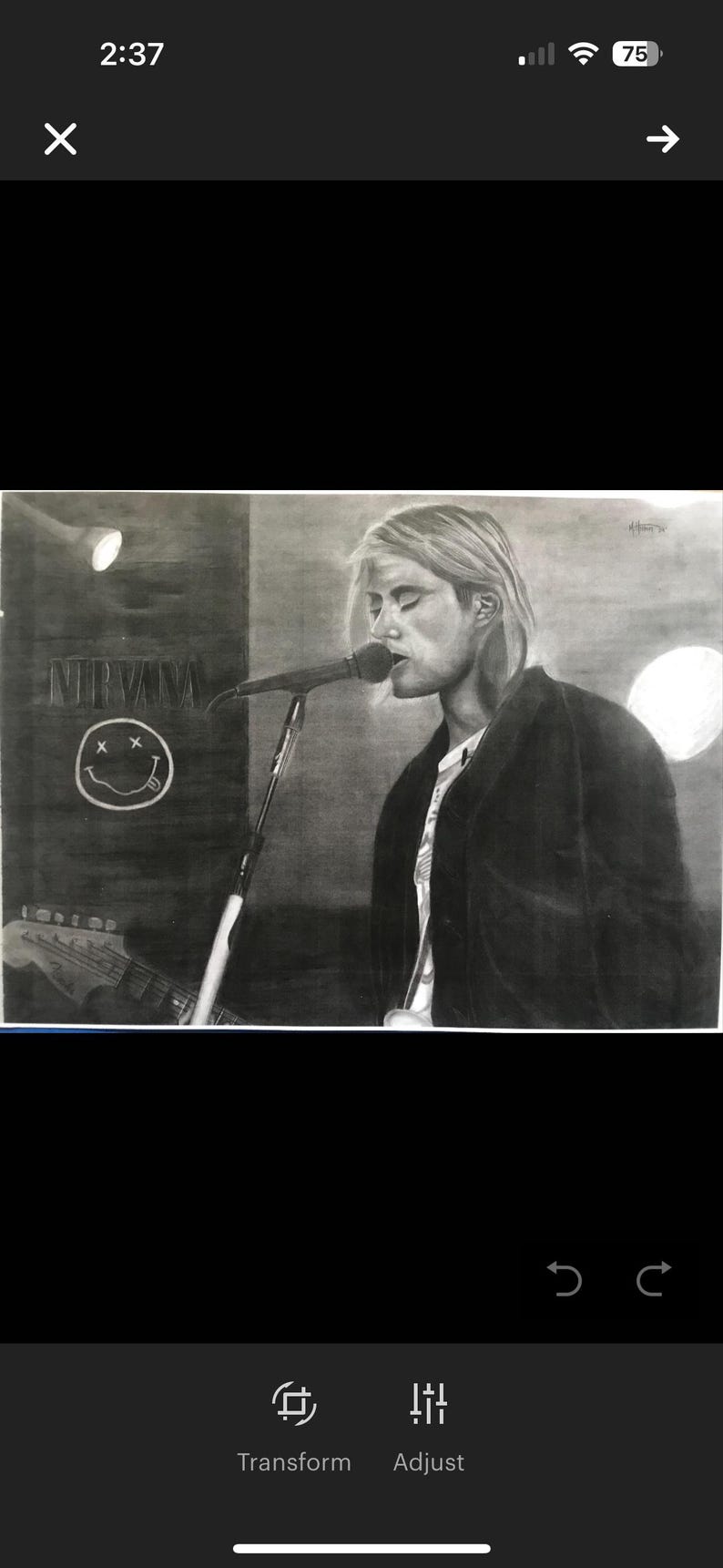 Nirvana Druck Bild 4