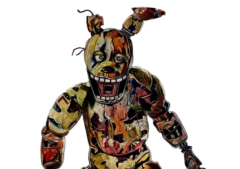Five Nights at Freddy’s Springtrap Digital File - Etsy