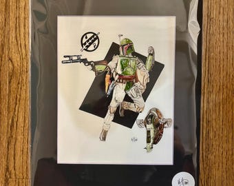 Boba Fett print