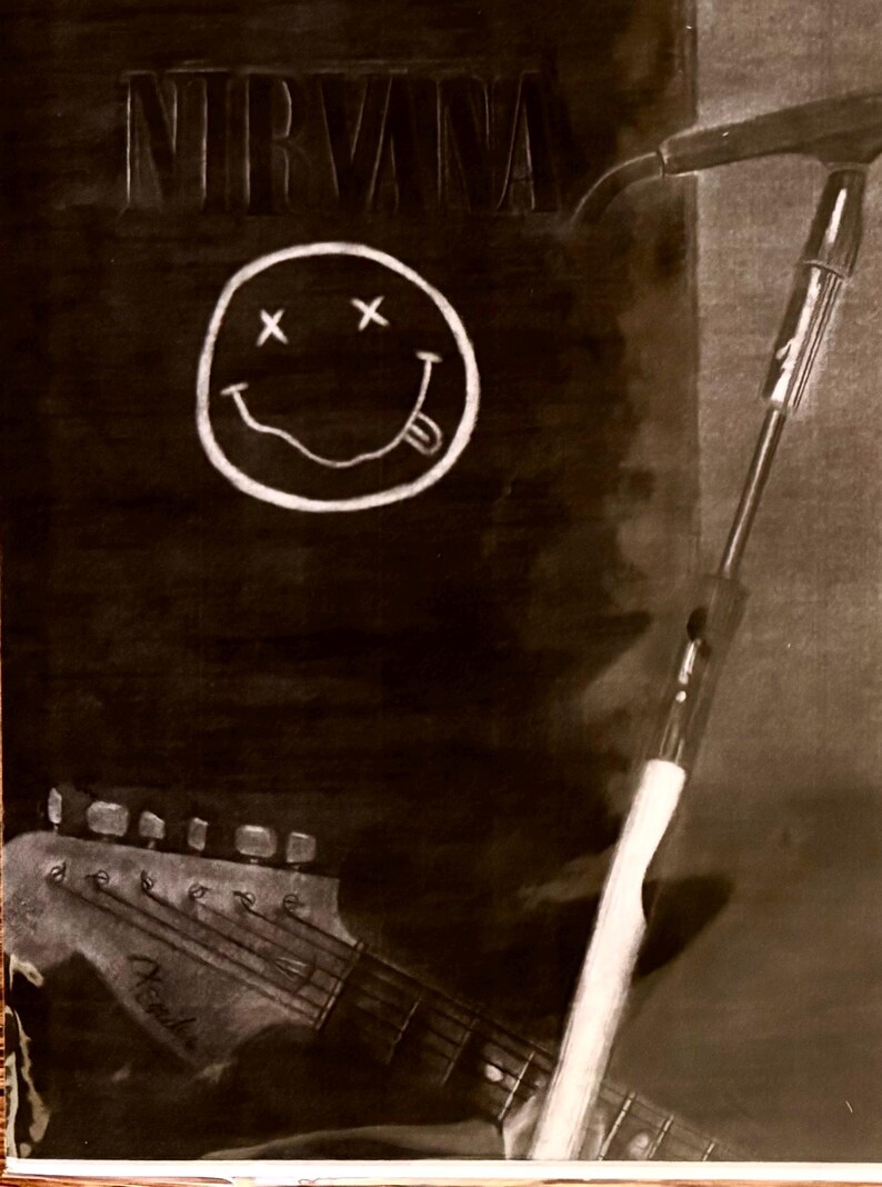 Nirvana Druck Bild 3