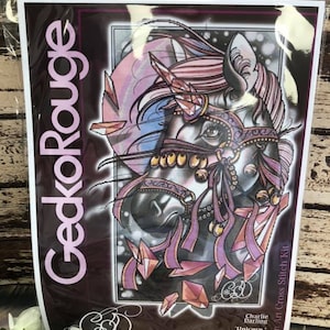 Unicorn by Charlie Darling.  Modern Cross Stitch Art Kit.