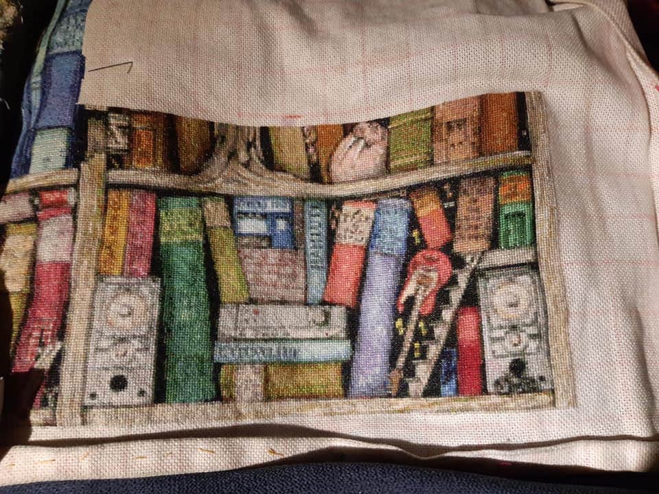 Modern Cross Stitch Kit EXTRA LARGE Advanced 25 Count 1x1 Etsy