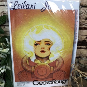 Sunny by Leilani Joy.  Modern Cross Stitch Art Kit